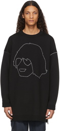 Kenzo Reversible Black 'KENZO Tribute' Crewneck