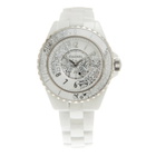Chanel J12-20 Quartz Diamond White Dial Ladies Watch H6477