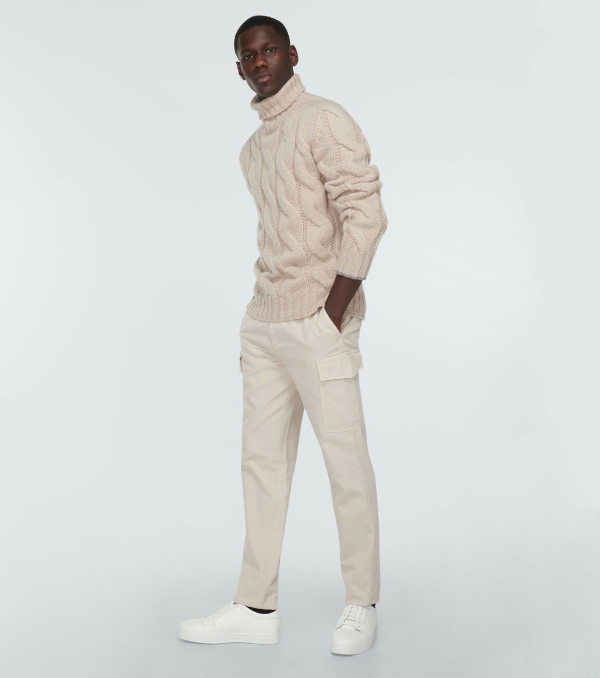 John Lobb - Molton leather sneakers