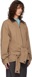 Charles Jeffrey LOVERBOY Tan Hug Jacket
