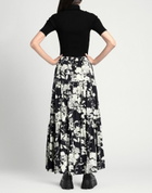 Maje Womens Maxi skirt in Black