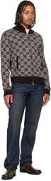 Wales Bonner Brown 'The Reverie' Track Jacket