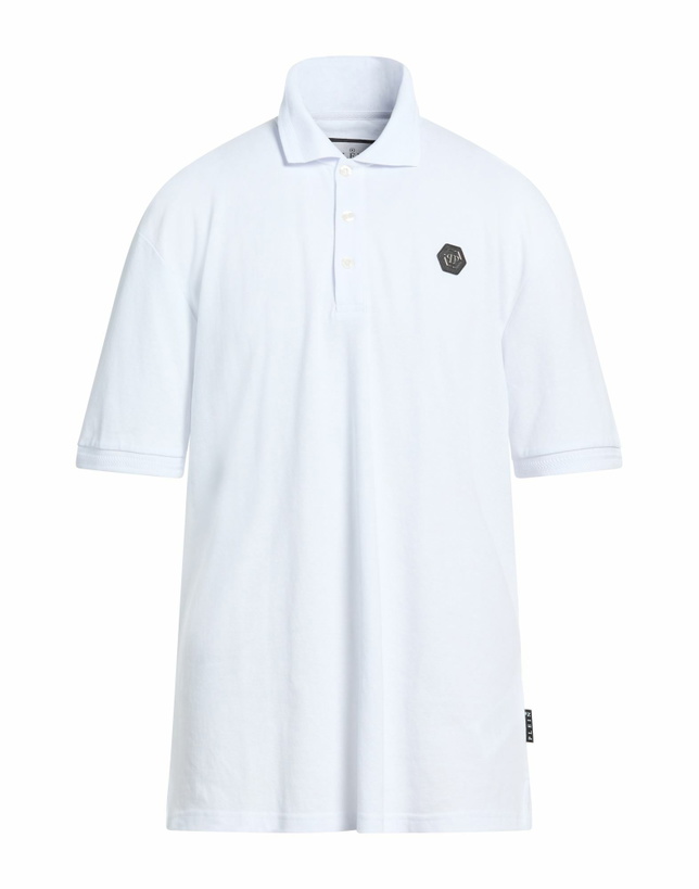 Photo: Philipp Plein Mens Polo shirt in White