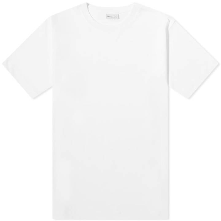 Photo: Dries Van Noten Men's Hertz Regular T-Shirt in White