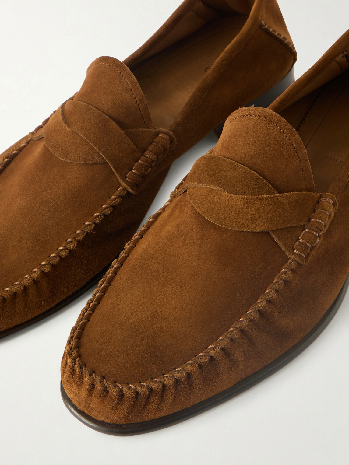 TOM FORD - Ripley Suede Loafers - Brown