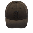 Aries Men's Aged Gothic Cap in Black 