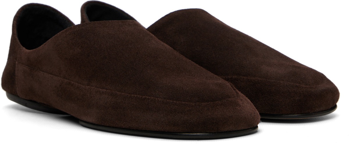 JUDE Brown Floor Slippers