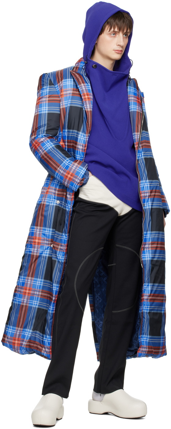 Maximilian Davis Blue Blake Hoodie