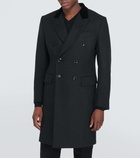 Tom Ford Double-breasted wool and cashmere coat