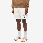 Wood Wood Men's Jax jogger Shorts in Off-White