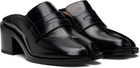 Maison Margiela Black Tabi City Loafer Mules