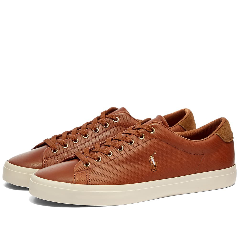 Photo: Polo Ralph Lauren Pony Player Perforated Vulcanized Sneaker