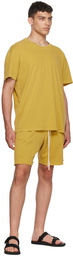 Les Tien Yellow Cotton T-Shirt