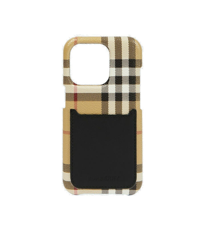 Photo: Burberry Vintage Check iPhone 14 Pro case