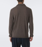 The Row Ripley cashmere polo sweater