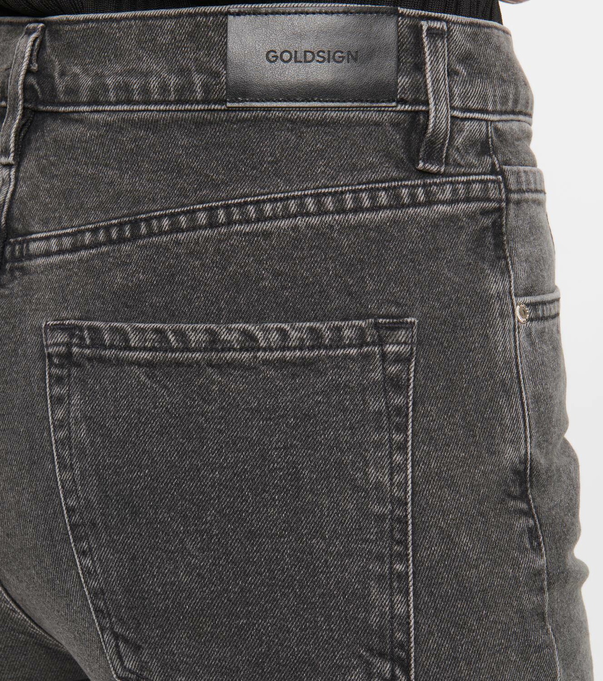Goldsign The Morgan high-rise straight jeans