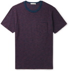 Alex Mill - Striped Slub Cotton-Jersey T-Shirt - Red