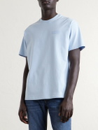 Givenchy - Logo-Appliquéd Cotton-Jersey T-Shirt - Blue