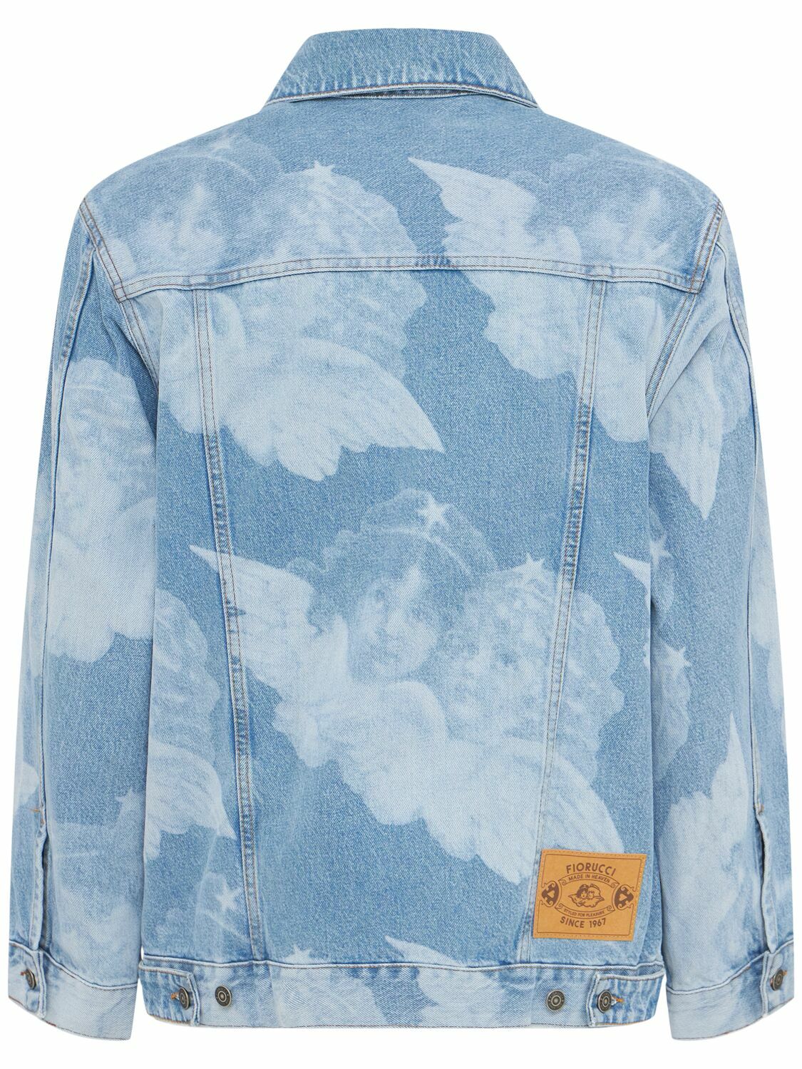 FIORUCCI Angel Print Denim Jacket