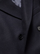 Officine Generale - Andre Double-Breasted Wool-Twill Coat - Blue