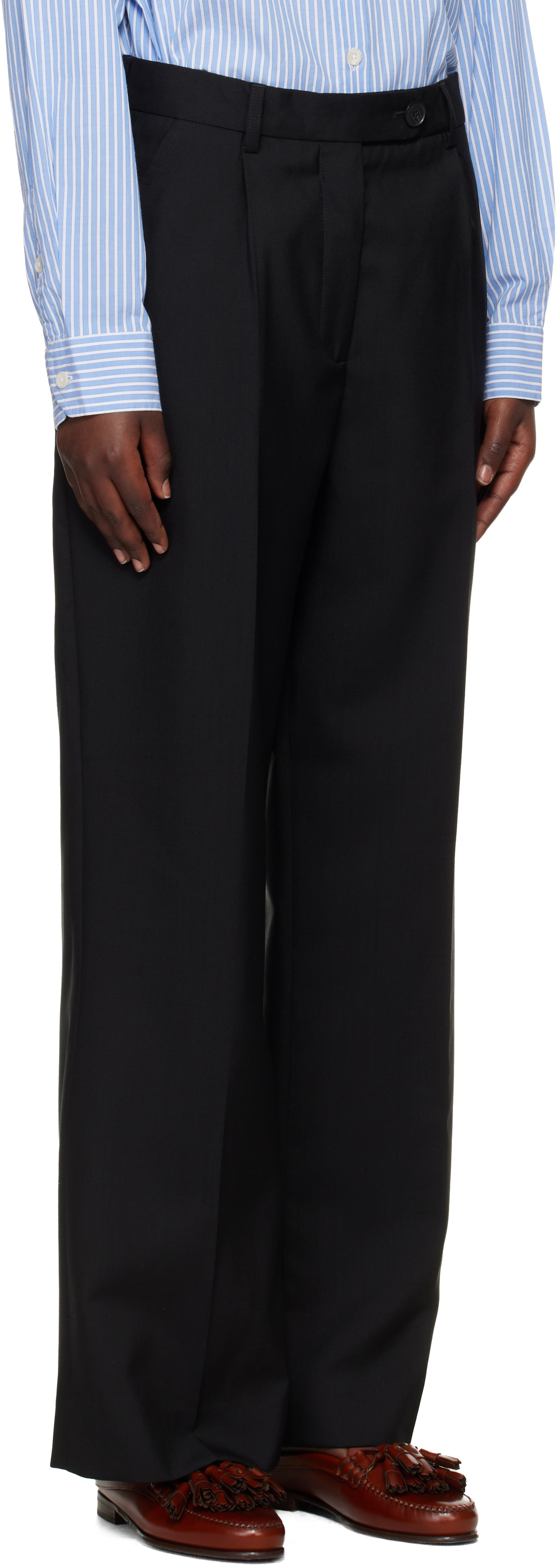 mfpen Black Primary Trousers