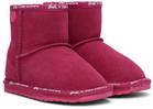 EMU Kids Pink Barbie Wallaby Mini Boots