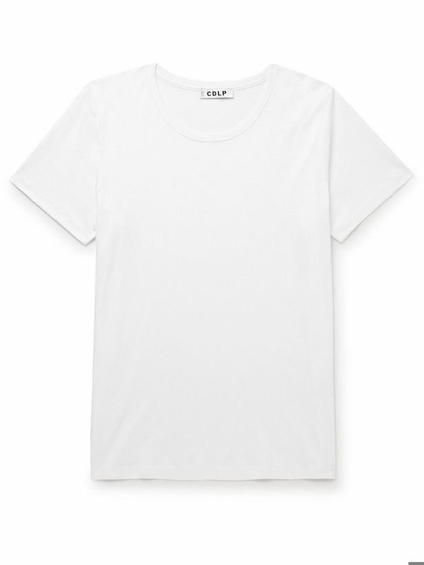 Photo: CDLP - Lyocell and Cotton-Blend Jersey T-Shirt - White