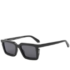 Off-White Sunglasses Off-White Tuscon Sunglasses in Black/Dark Grey 