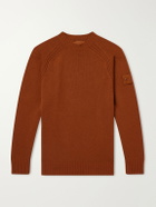 Stone Island - STONE ISLAND GHOST Cashmere Sweater - Orange
