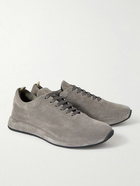 Officine Creative - Race Suede Sneakers - Gray