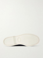 Kiton - Suede Boat Shoes - Blue