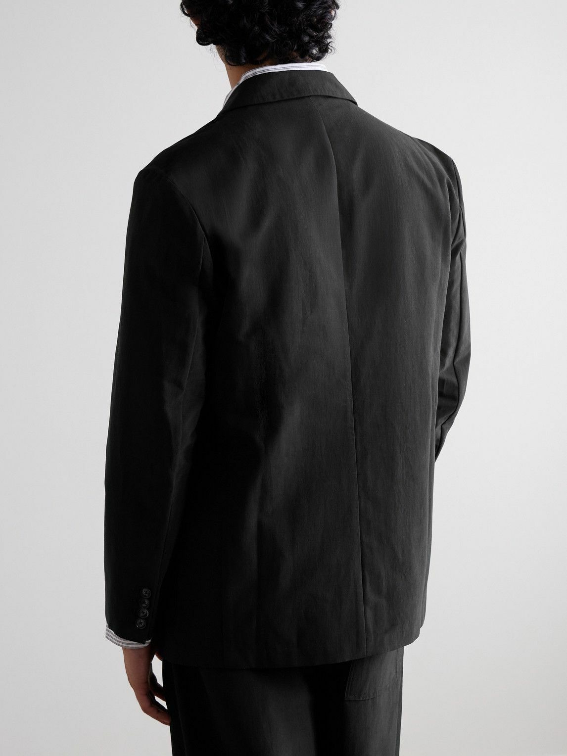 SSAM - Cotton and Silk-Blend Blazer - Gray
