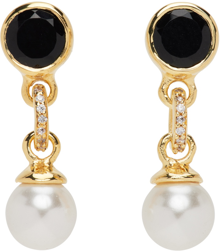 Photo: VEERT SSENSE Exclusive Gold Earrings
