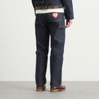 Human Made Men's Straight Leg Selvedge Past Denim Jeans in Indigo
