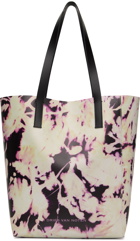 Dries Van Noten Off-White Floral Tote