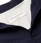 Officine Generale - Yann Cotton-Seersucker Shirt - Blue