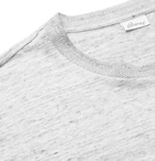 Brioni - Mélange Linen-Jersey T-Shirt - Gray