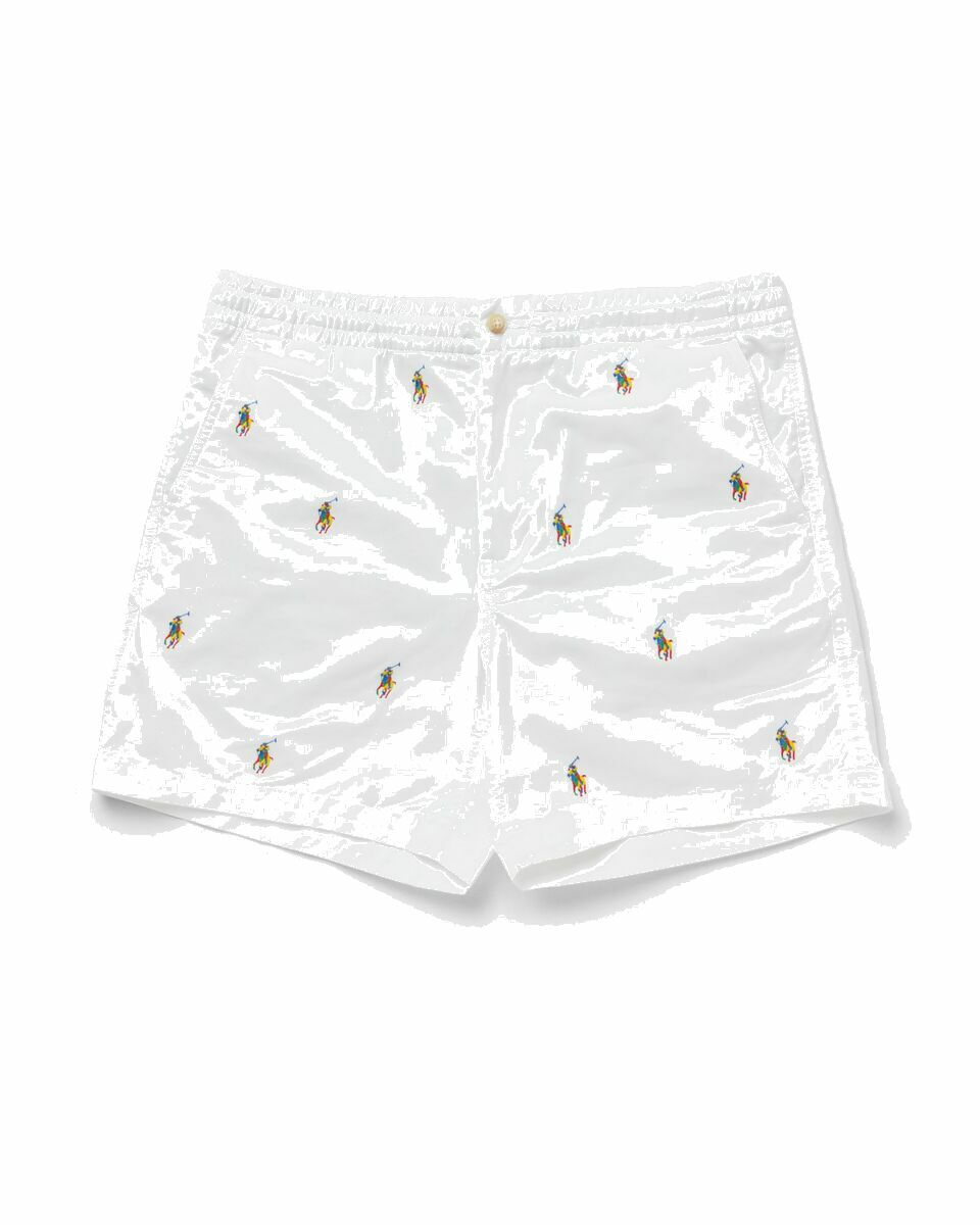 Photo: Polo Ralph Lauren Flat Front Short White - Mens - Casual Shorts