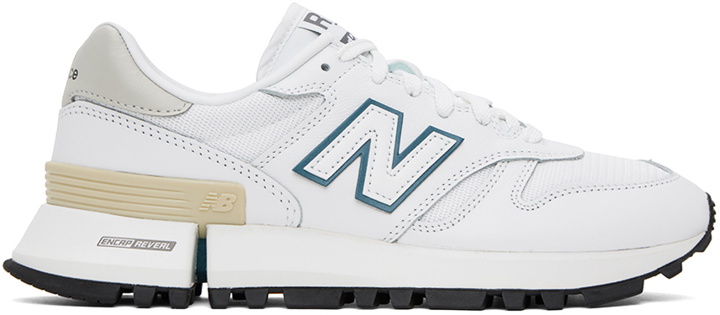 Photo: New Balance White RC-1300 Sneakers