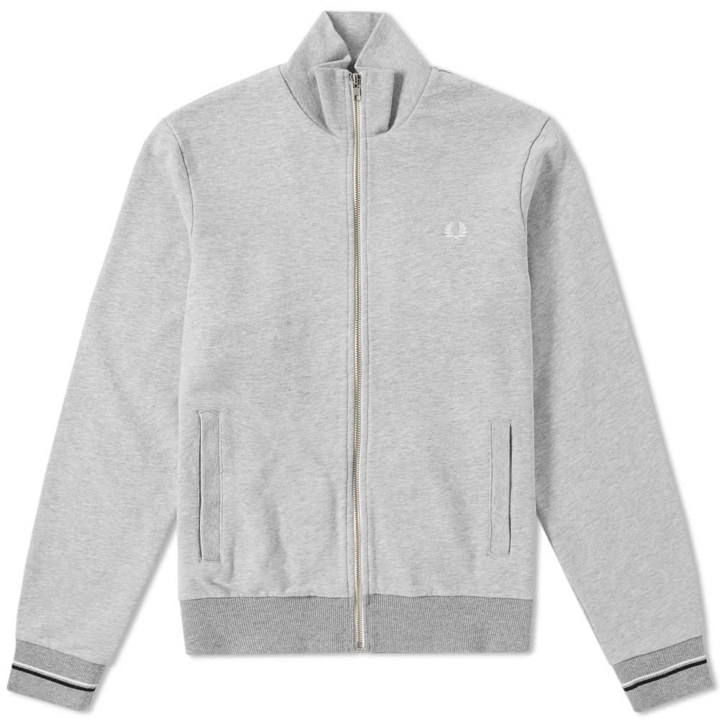 Photo: Fred Perry Funnel Neck Sweat Grey
