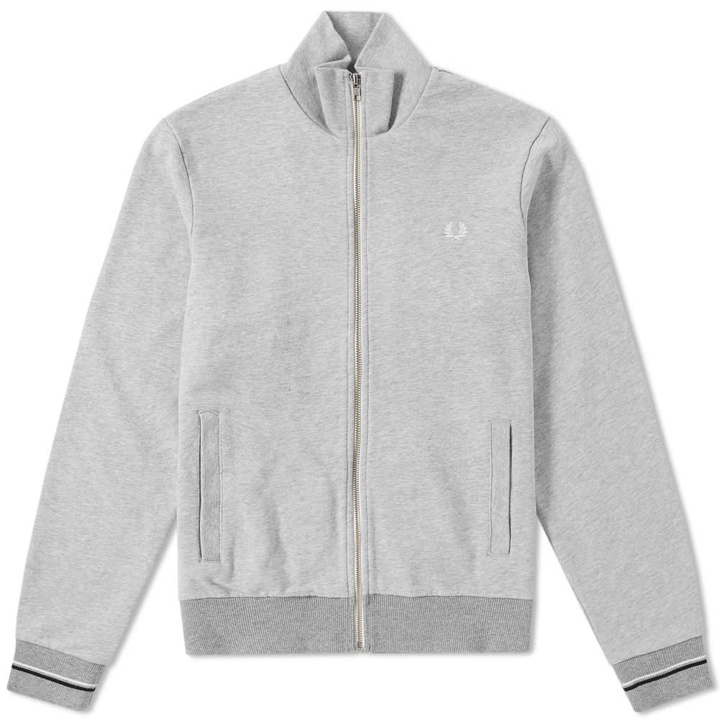 Photo: Fred Perry Funnel Neck Sweat Grey