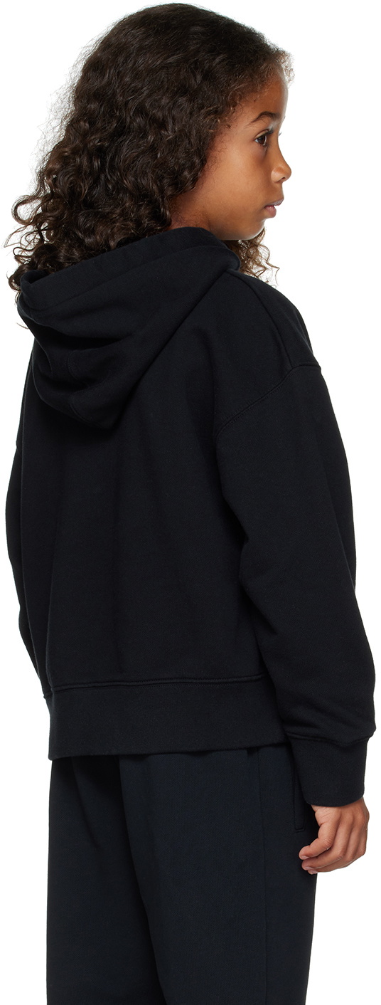 Palm Angels Kids Black Bear Hoodie