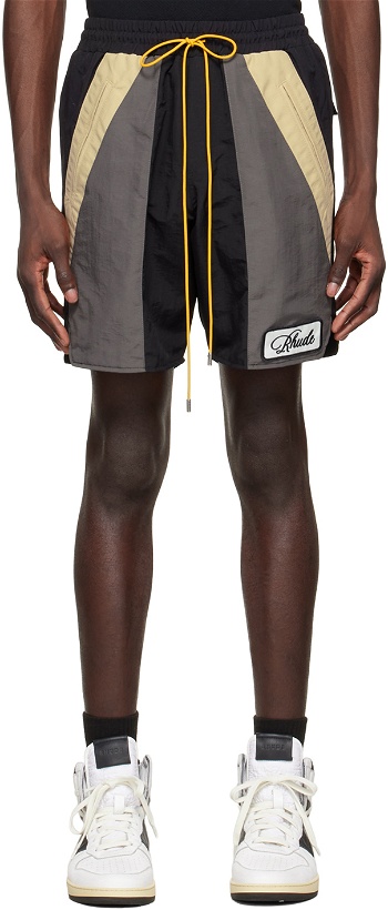 Photo: Rhude Black Nylon Shorts