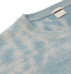 Massimo Alba - Tie-Dyed Cashmere Sweater - Blue