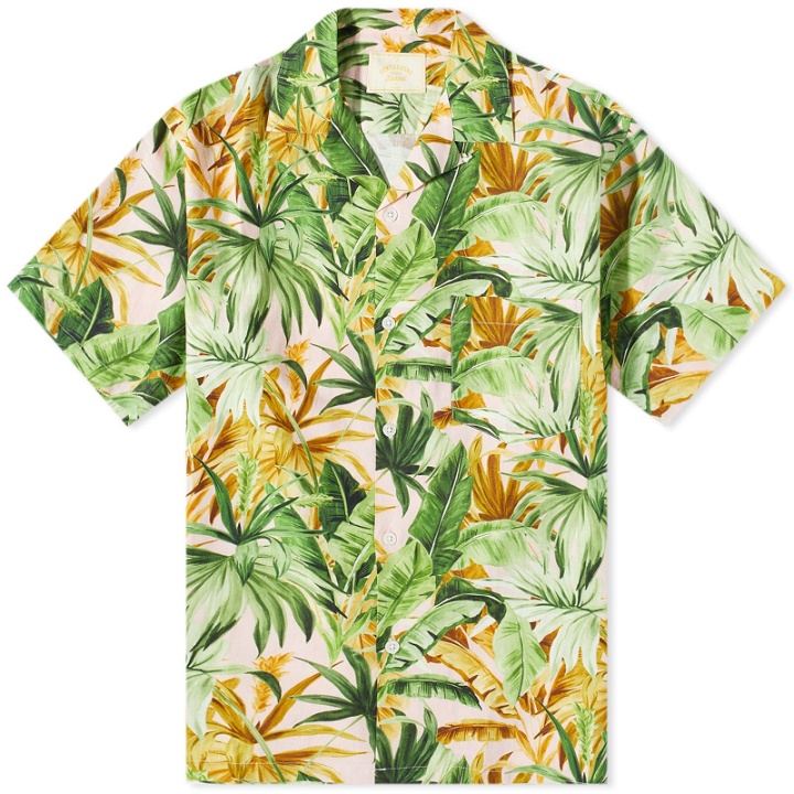 Photo: Portuguese Flannel Men's Tropic Vacation Shirt in Multi
