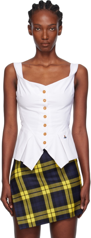 Photo: Vivienne Westwood White Monday Vest Top
