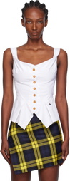 Vivienne Westwood White Monday Vest Top