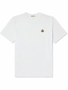 Moncler - Three-Pack Logo-Appliquéd Cotton-Jersey T-Shirts - White