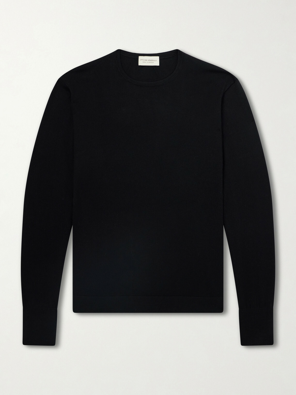 Officine Générale - Nina Merino Wool Sweater - Black