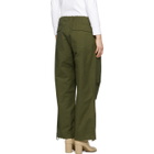 Chimala Green Drawstring Cover Trousers